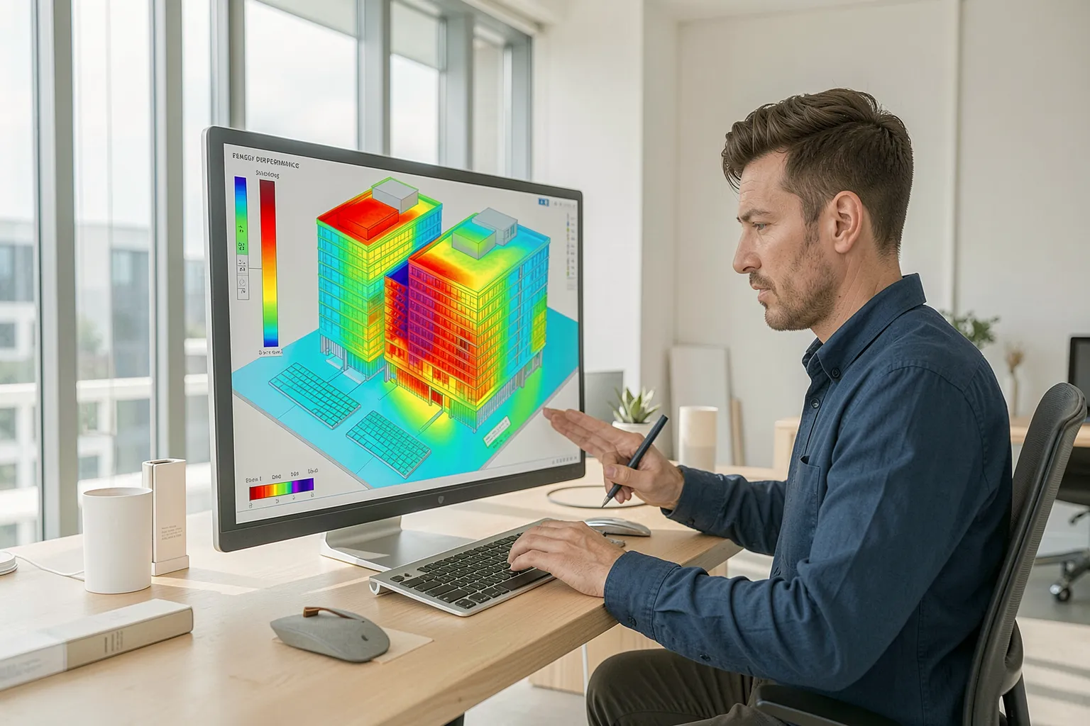 AI performance-driven architectural design optimizing daylight and energy in 2026